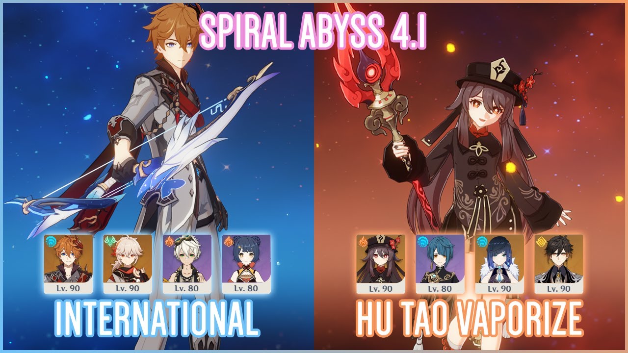 C0 Childe International & C1 Hu Tao Double Hydro | NEW Spiral Abyss 4.1 | Genshin Impact