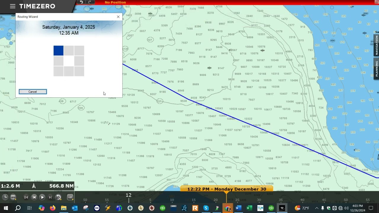 How to do Weather Routing Optimization in Timezero Professional