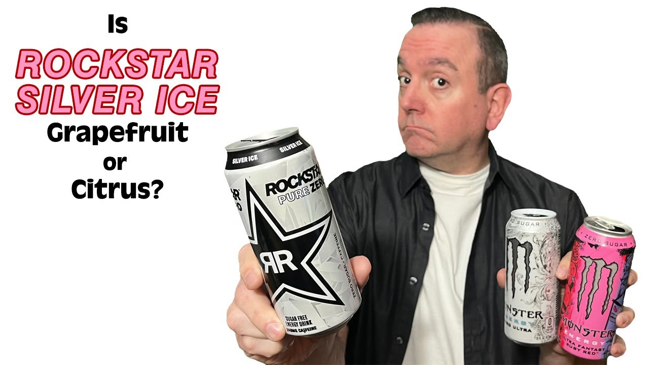 Is Rockstar Silver Ice a grapefruit energy drink? Does it compare to Monster Ultra Ruby Red?