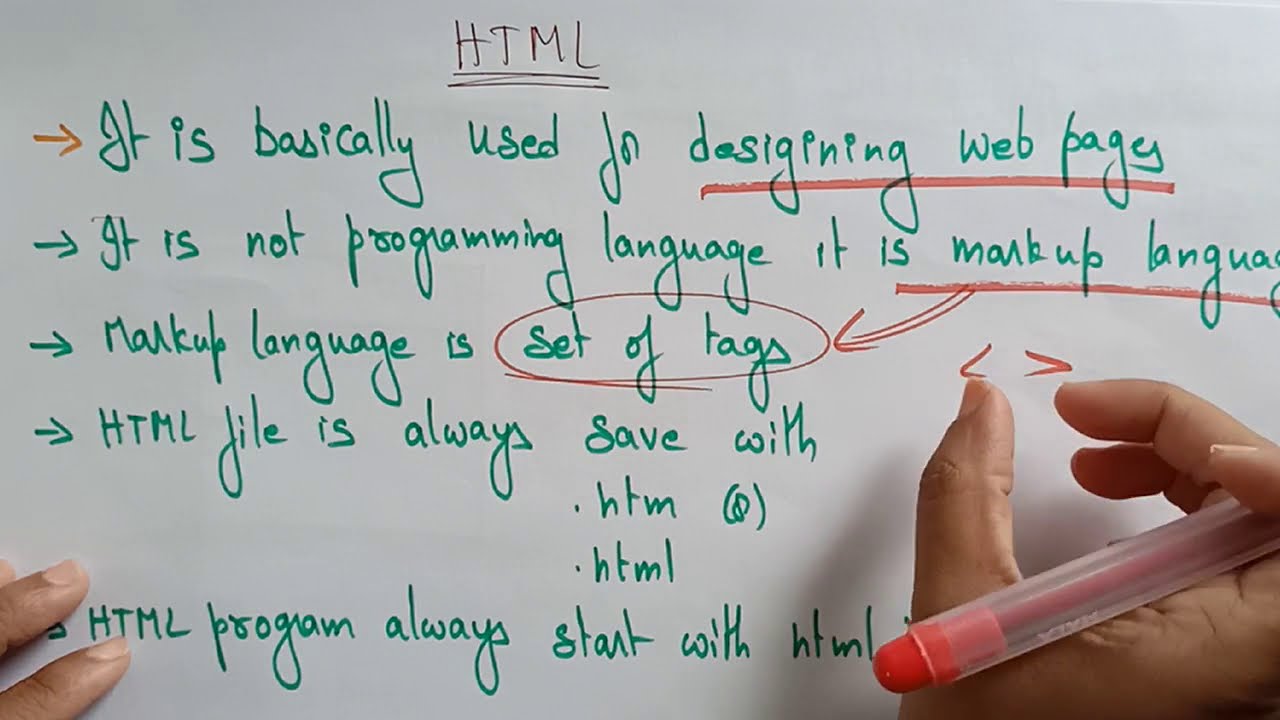 HTML tutorial | Introduction  | WT | Web Technology | Lec-04 | Bhanu Priya