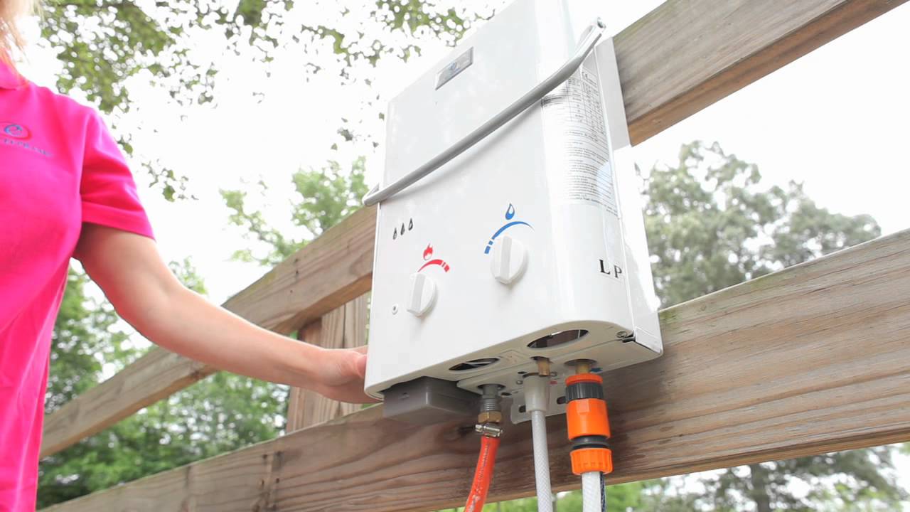 Eccotemp CE L5 chauffe-eau portable utilisation sans r&eacute;servoir (French)