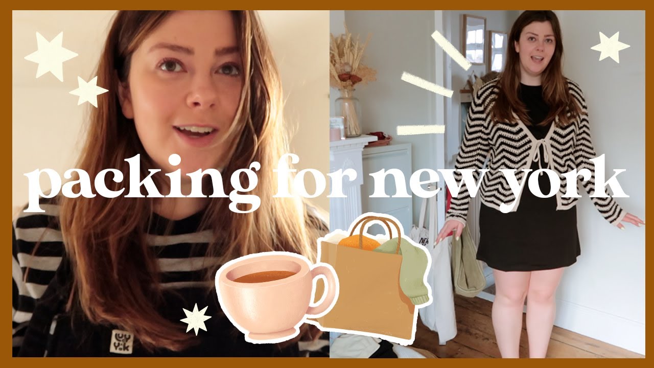 pack with me for new york in the most chaotic way possible