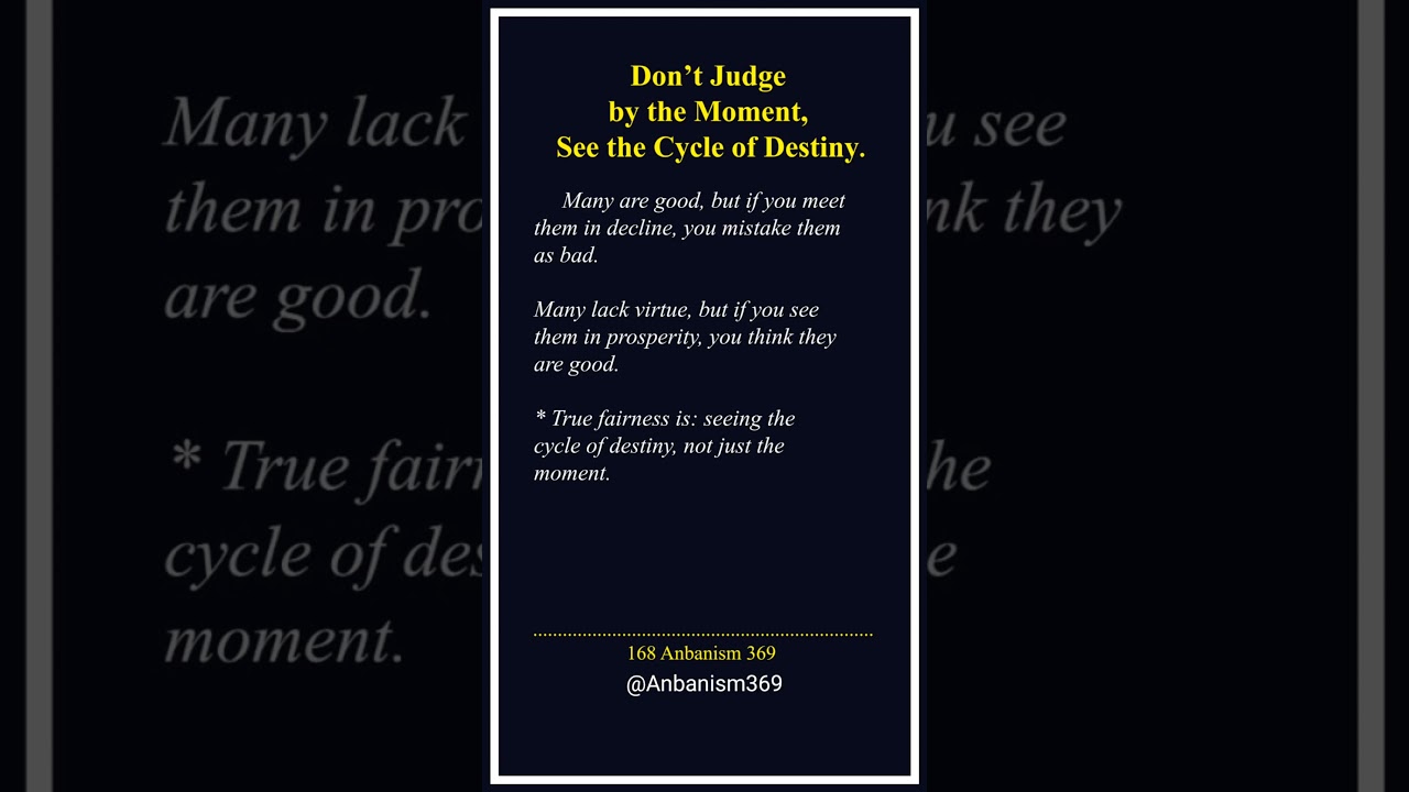 Do Not Judge by the Moment | Life Lessons | Wisdoms | Motivation | Quotes | Shorts