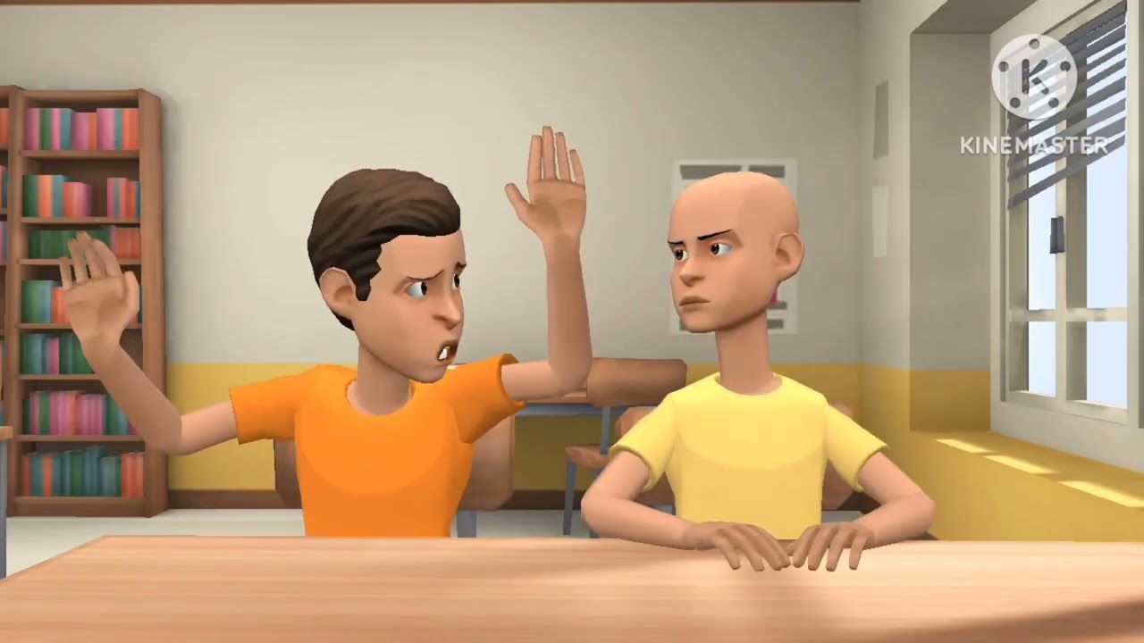 Caillou Rages on IXL
