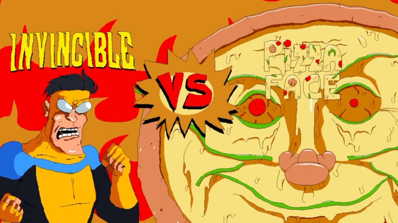 Invincible in Pizza Tower (The Noise + Pizzaface Bossfight.)