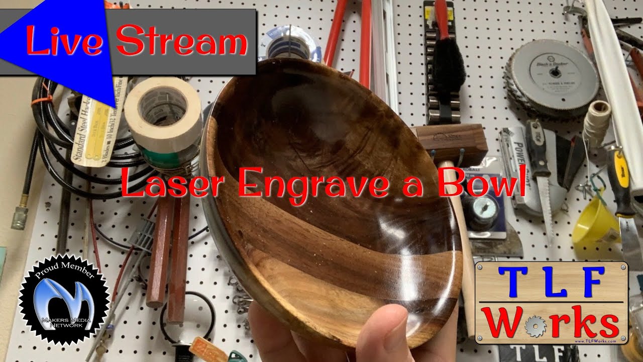 Engraving a Bowl with the NEJE Master 7W Laser