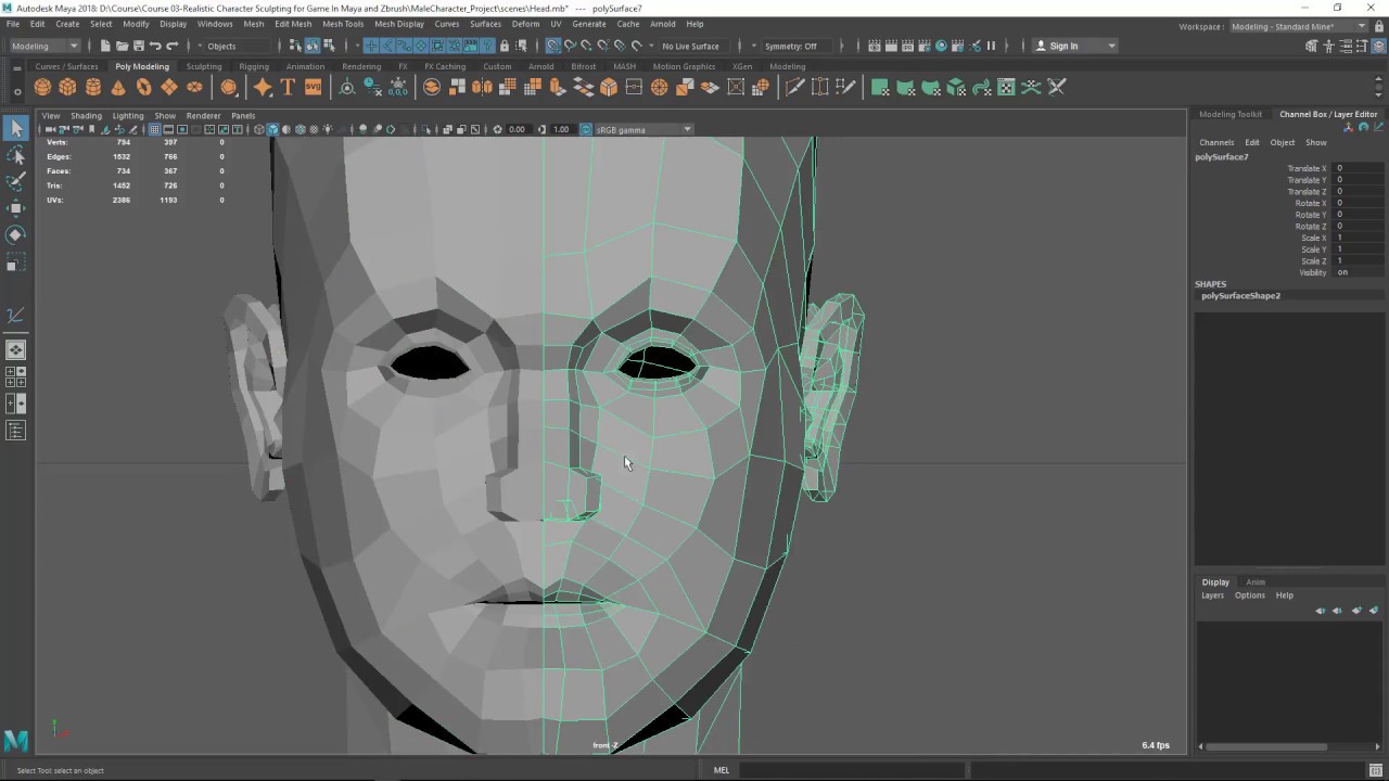 Как использовать функцию Mirror Duplicating Special в Maya