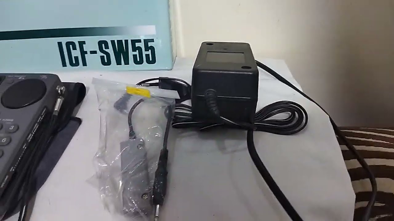 راديو سونى موديل ICF -  SW55 متعدد الموجات ديجيتال - Sony Radio Model ICF - SW55 Multi Band Digital