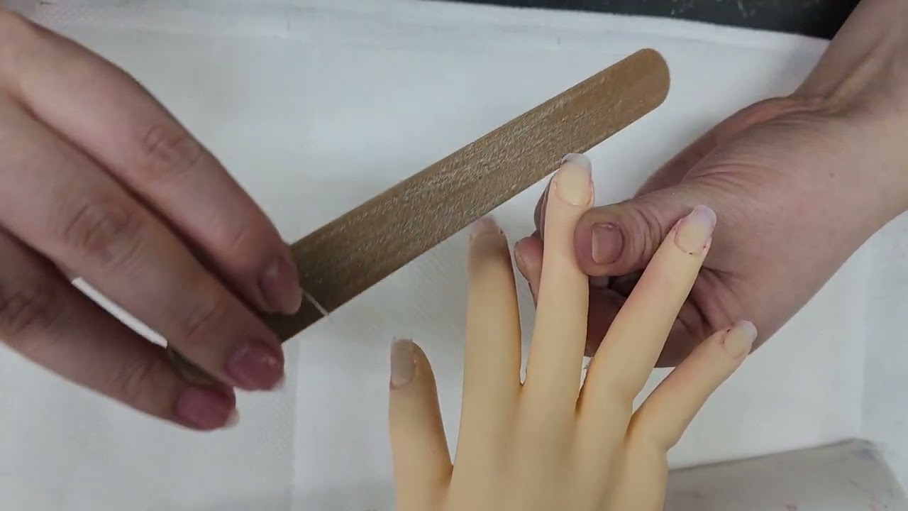 네일아트 국가 자격증 실기  1교시 과제수행전까지 순서