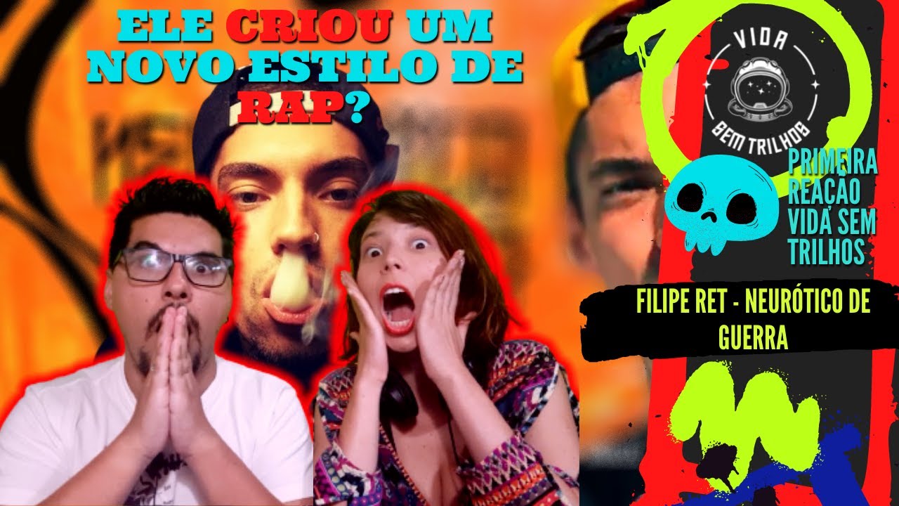 Roqueiros reaingo a RAP - Filipe Ret | Neurótico de Guerra [Primeira Reação Vida Sem Trilhos]