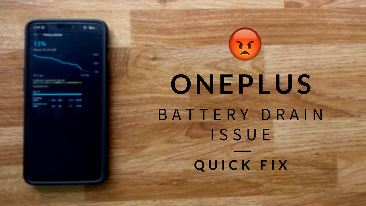 OnePlus Battery Drain after update - Quick Fix