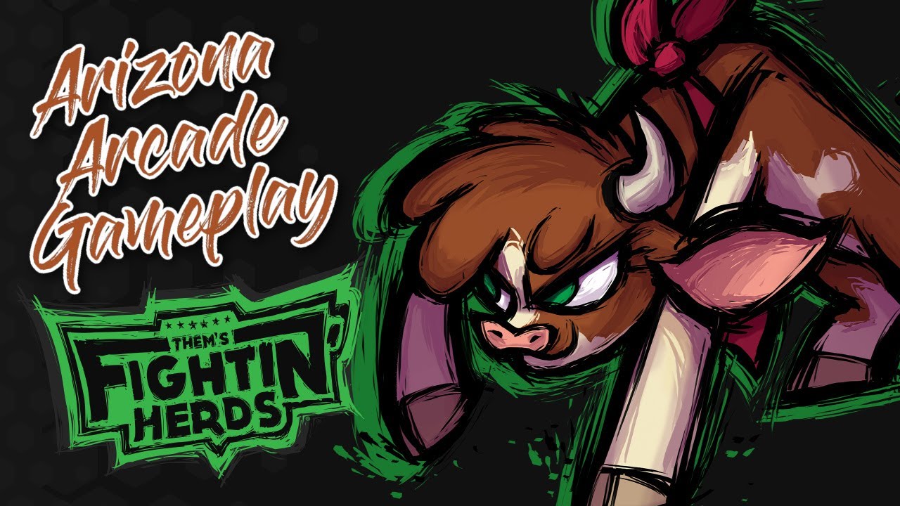 Them's Fightin' Herds: Arizona Arcade Gameplay