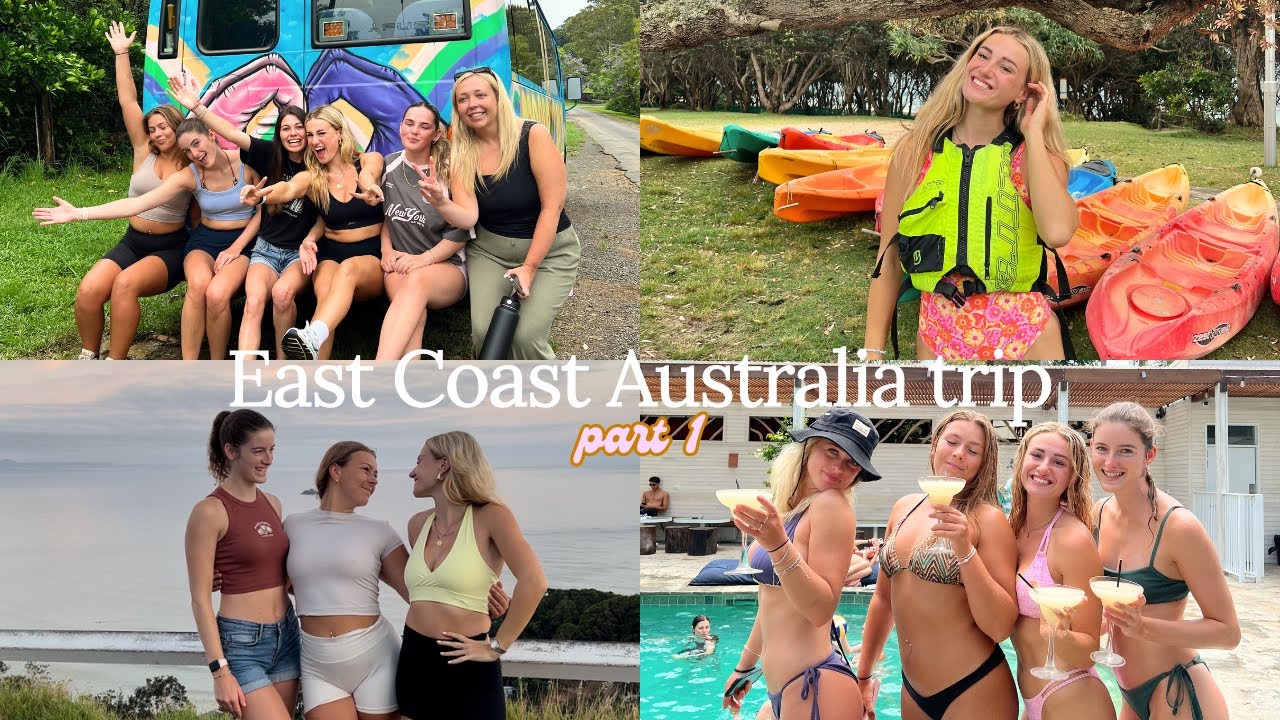 east coast australia vlog!!! surf camp and byron bay