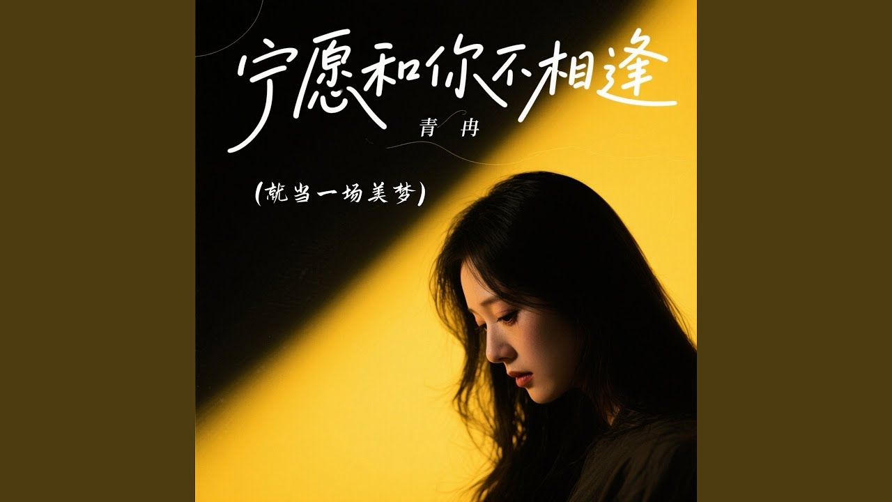 宁愿和你不相逢 (就当一场美梦)