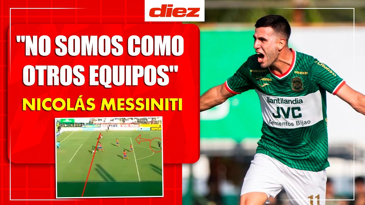 Nicolás Messiniti lanza cruda indirecta tras gol en posición adelantada de Marathón contra Olimpia