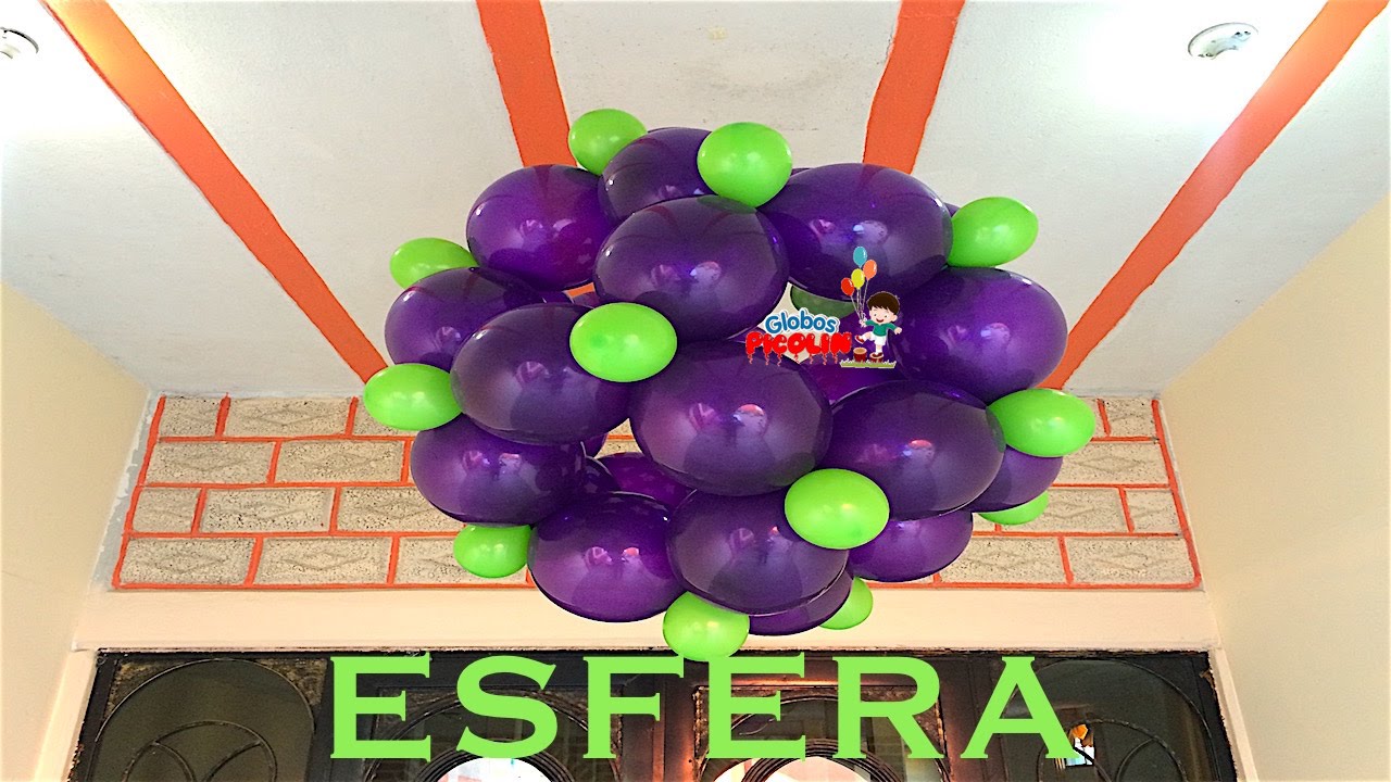 Como hacer esfera con globos bipolo , quick link o link a loon # 23