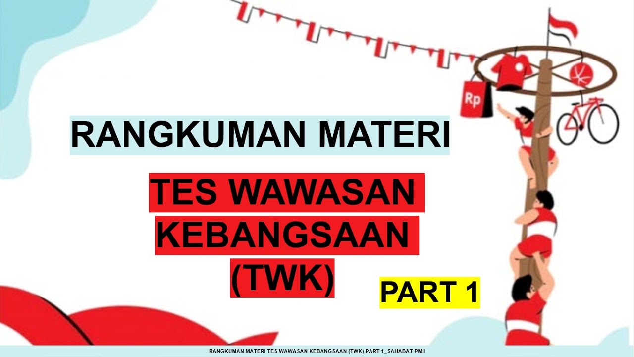 Ringkasan Materi TWK CPNS 2024 ~ PART 1 ~
