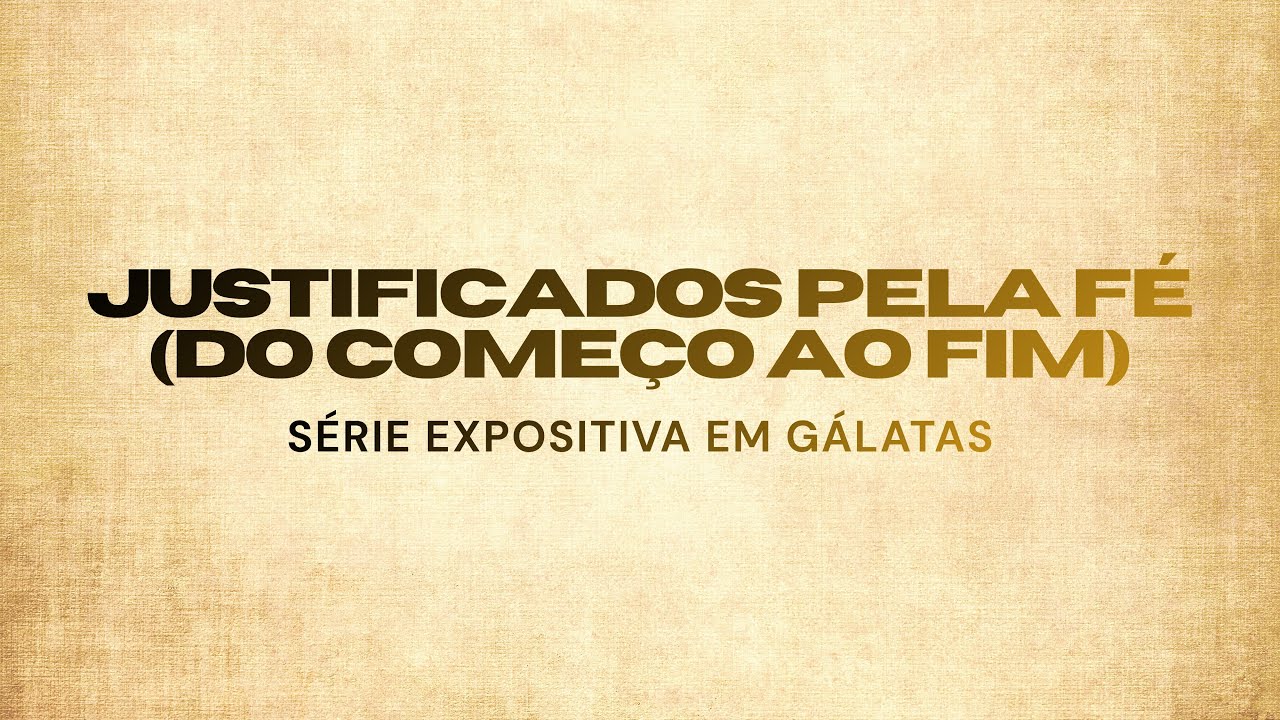 Gálatas 3:1-14 I Pr Ricardo Simon