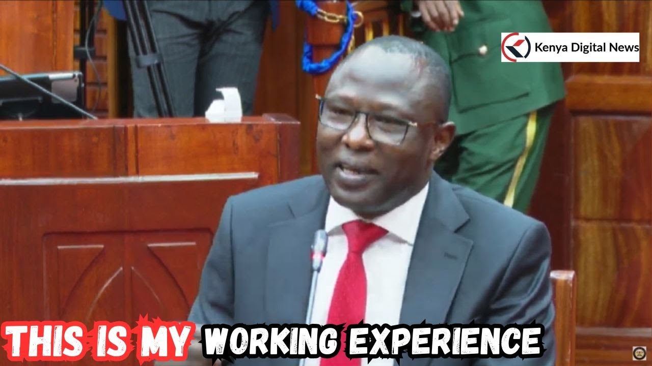 IEBC Chairperson Nominee Erastus Ethekon Shares his Education Background & Working Experience!