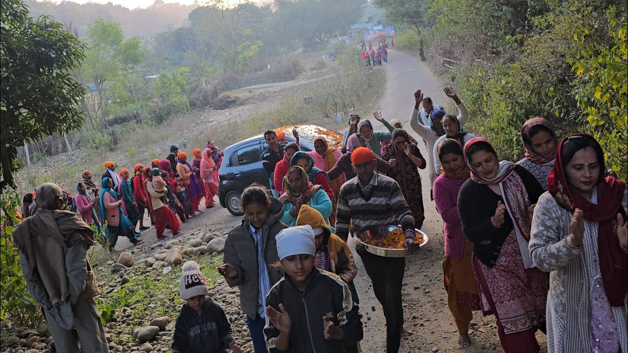 🙏❤️[PALLI TALWARA] में श्री गुरू महाराज जी का हुआ भव्य स्वागत और बहुत सुन्दर सत्संग❤️🙏