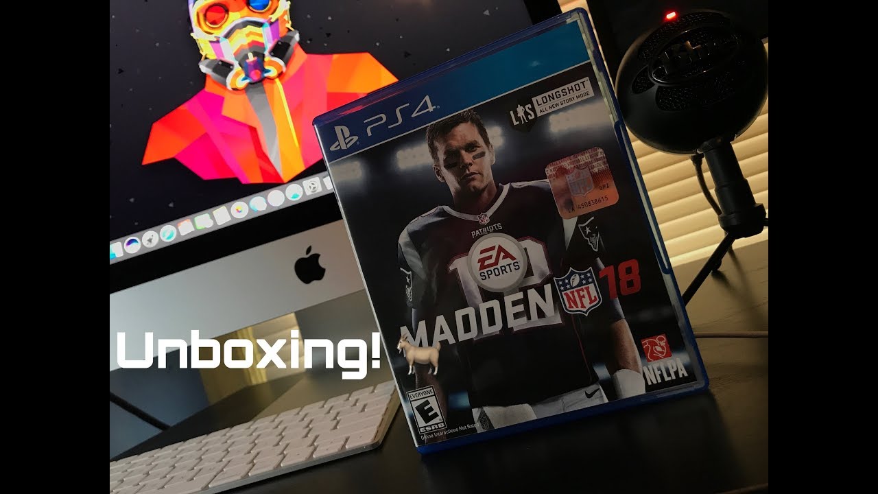 Madden 18 Unboxing PS4