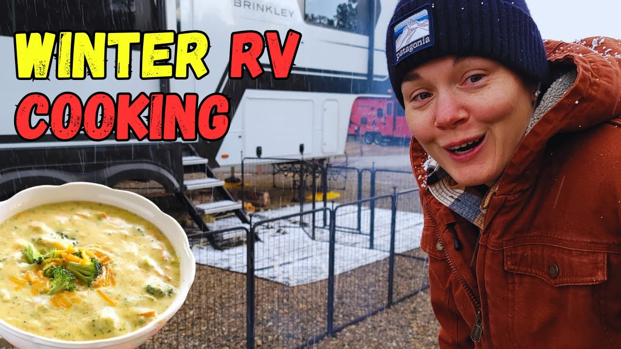 Incredible Broccoli Cheddar - Better than Panera! | Winter RV Cooking