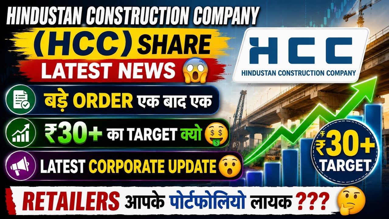 Hindustan Construction Company Share Latest News | HCC Share Latest News | Hindustan Construction
