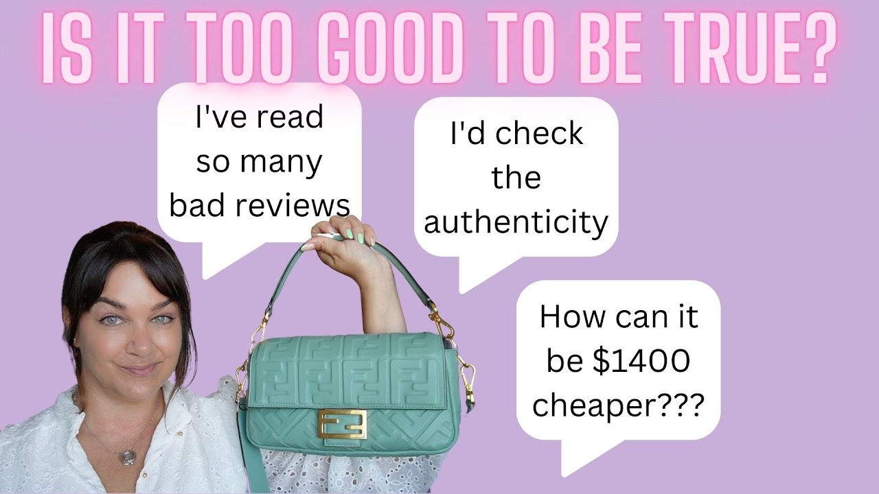 REVIEWING MY FENDI REGULAR BAGUETTE - IS IT REAL?