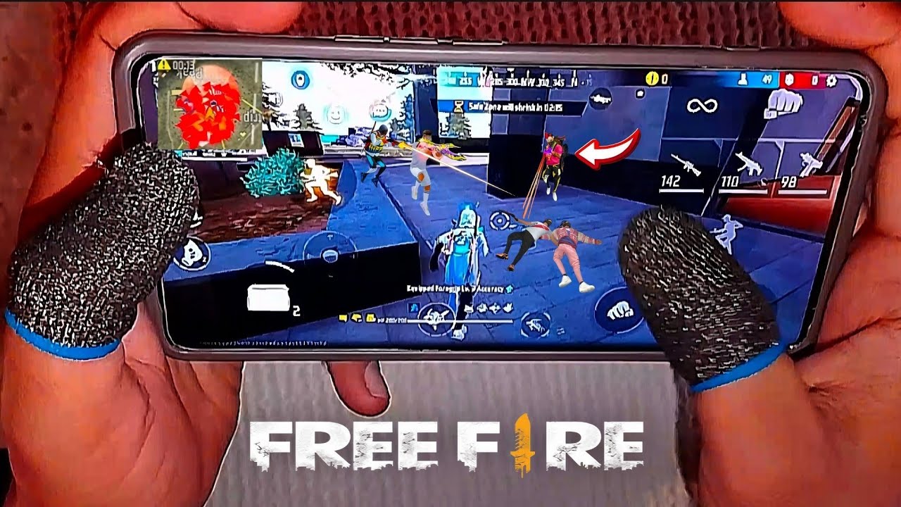 Free Fire Solo Vs Squad Best Gameplay !! Black colour FF 