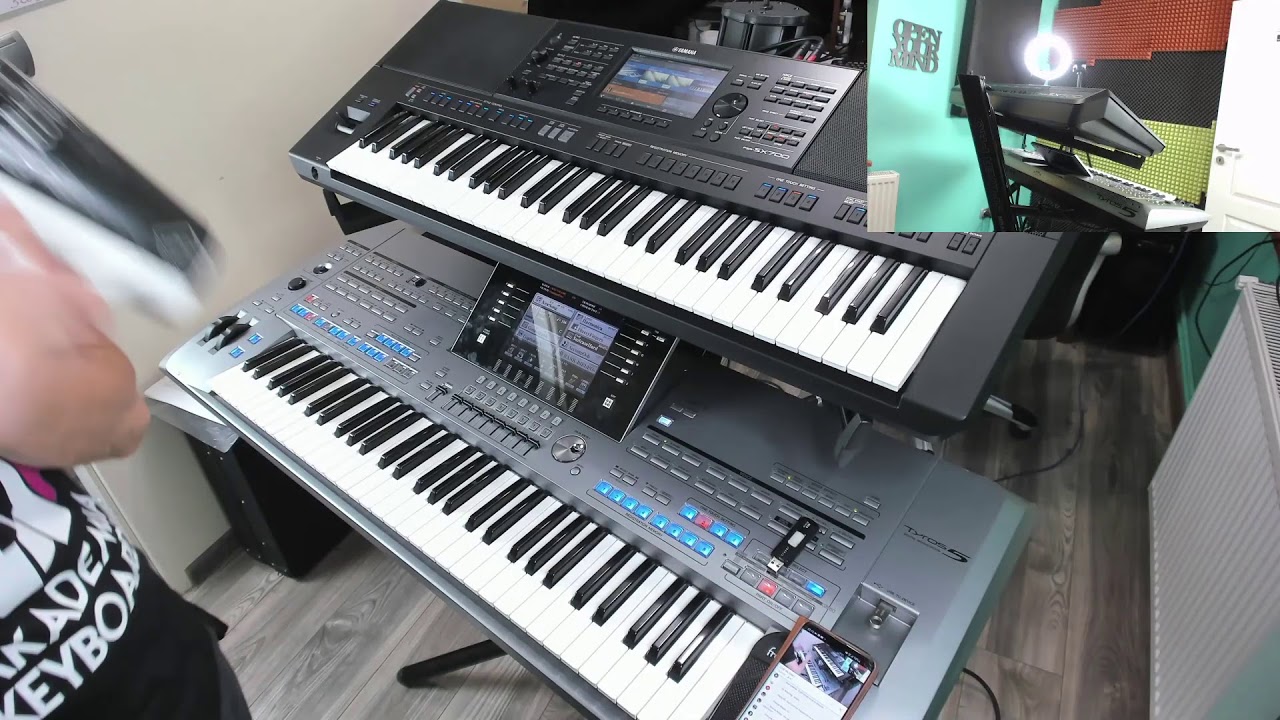 YAMAHA SX700 vs TYROS 5  - Comparison ! Co wybrać? Porównanie brzmień i stylów LIVE