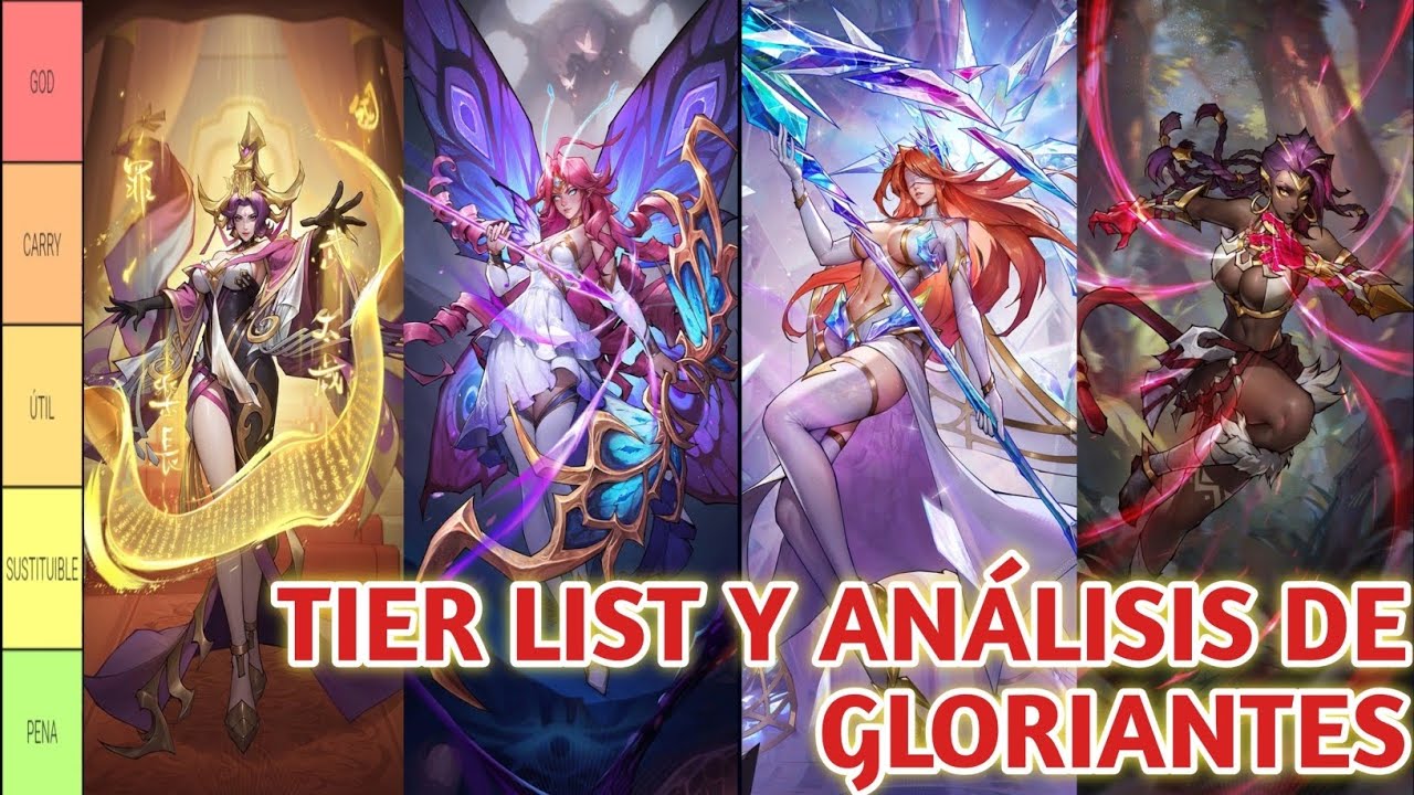 TIER LIST Y ANÁLISIS DE GLORIANTES, POR QUIÉN IR O QUIÉN SACAR?