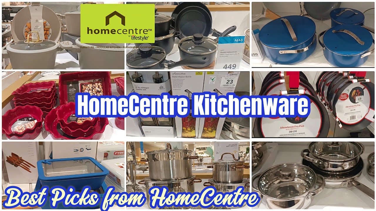 HomeCentre Kitchen Essentials 2025 | HomeCentre Durable Kitchenware Items | HomeCentre Sharjah |