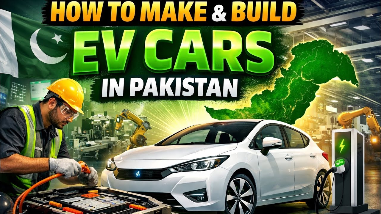 Pakistan Mein EV Cars Kaise Banti Hain? | Electric Vehicle Manufacturing