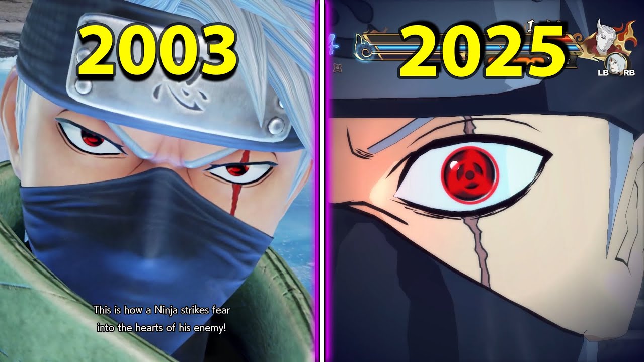 Эволюция всех ультимативных техник Какаши (2003-2025)