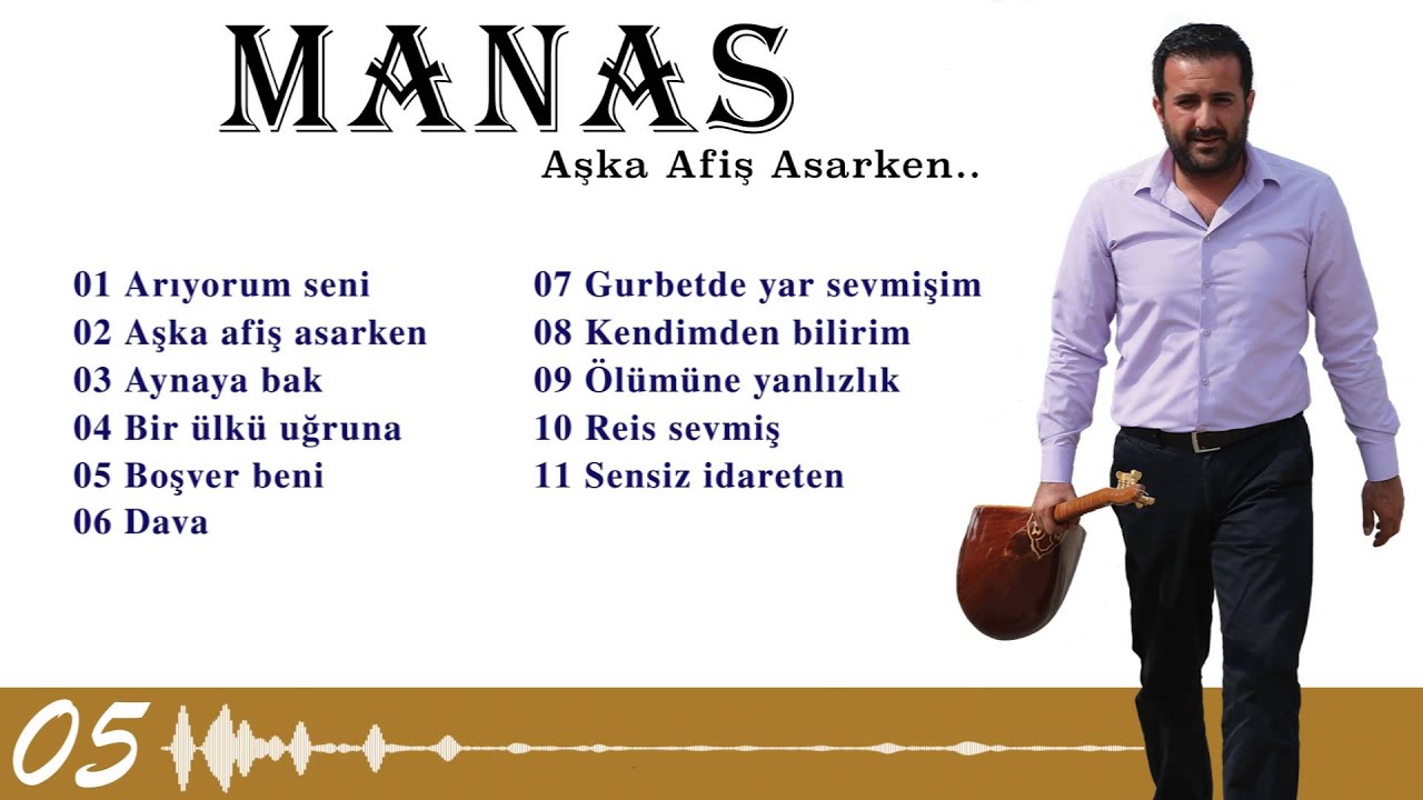 Manas - Boşver Beni ( Official Lyric Video )
