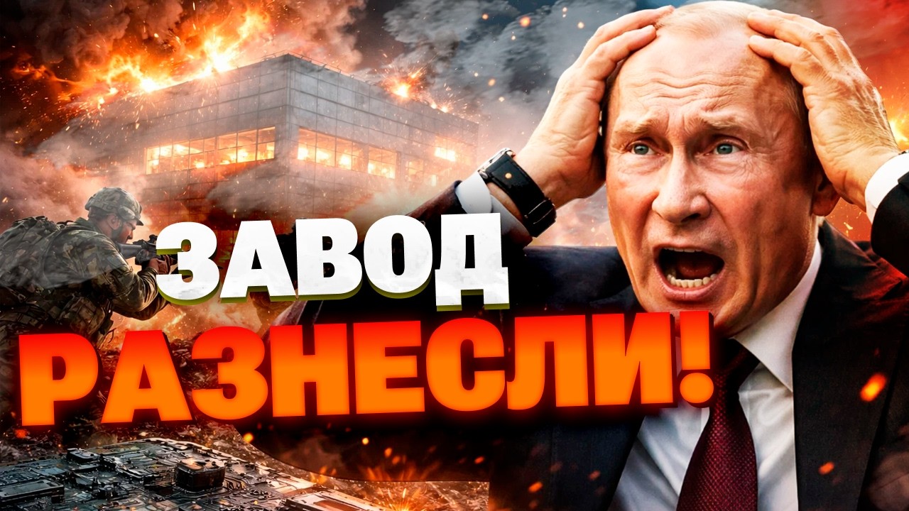 ЭТО ФИАСКО, ПУТИН! Завод в Брянске стерт с лица земли: Зеленский подтвердил удар!