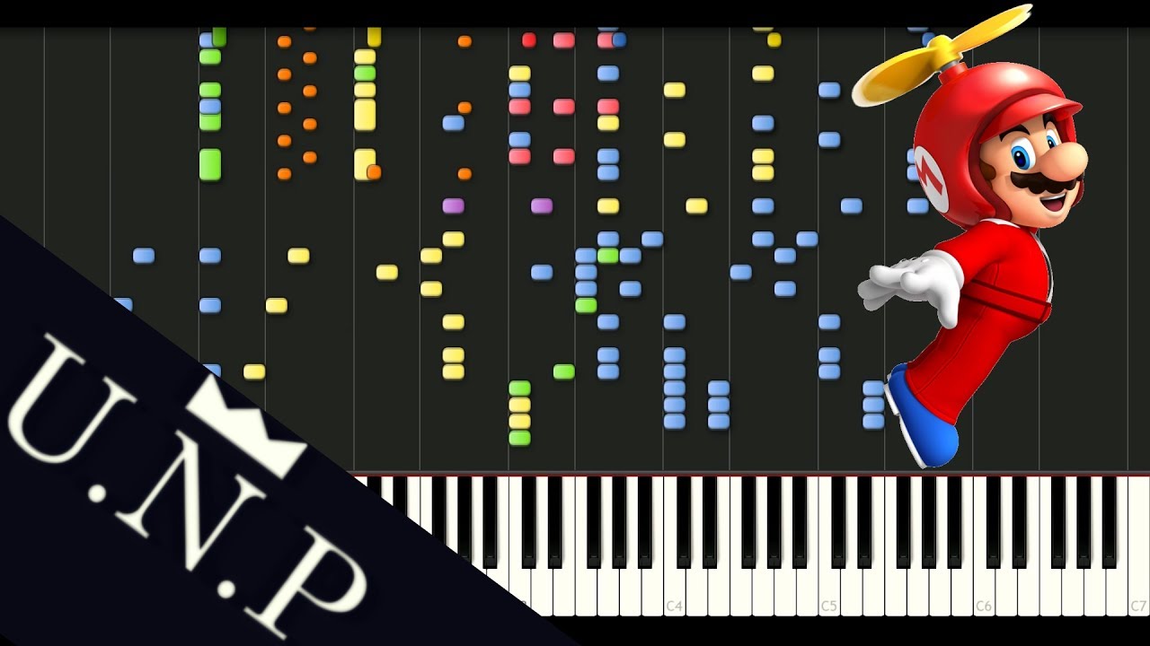 New Super Mario Bros Wii Overworld Theme by U.N.P. (Special 500 subs)