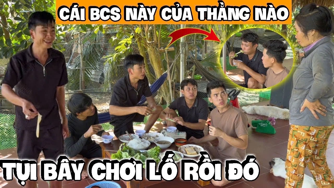 Phúc Lỏ đãi Thuận Gòm- HảiKa ăn bánh tráng cuốn BCS  - Ngày này cũng đã tới với 2 con báo 
