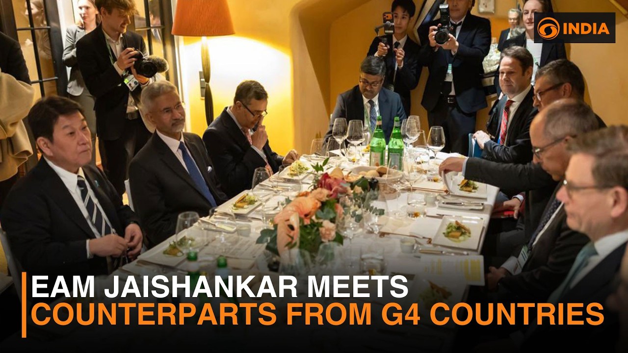 EAM Jaishankar meets counterparts from G4 countries | India engages G7 on security & UN reform
