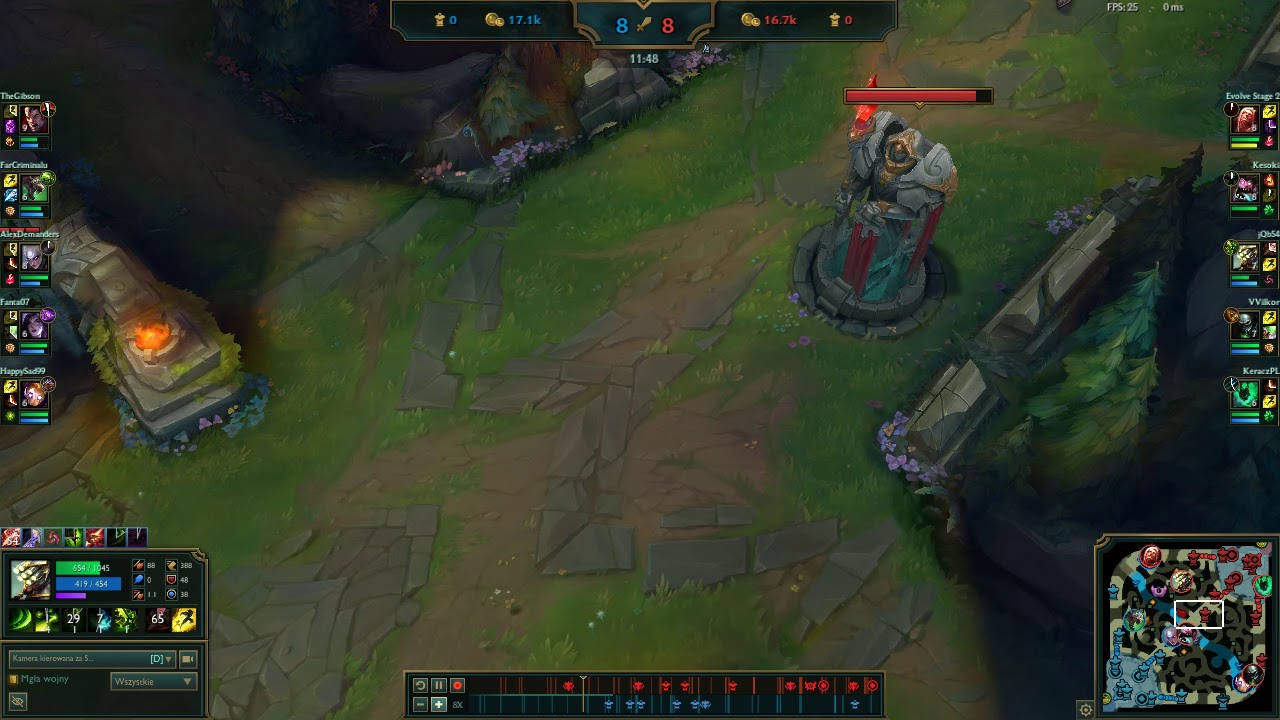 Pro Player z EUNE (na poziomie silvera 4) Iqqq 1000 (albo misclick i fart)