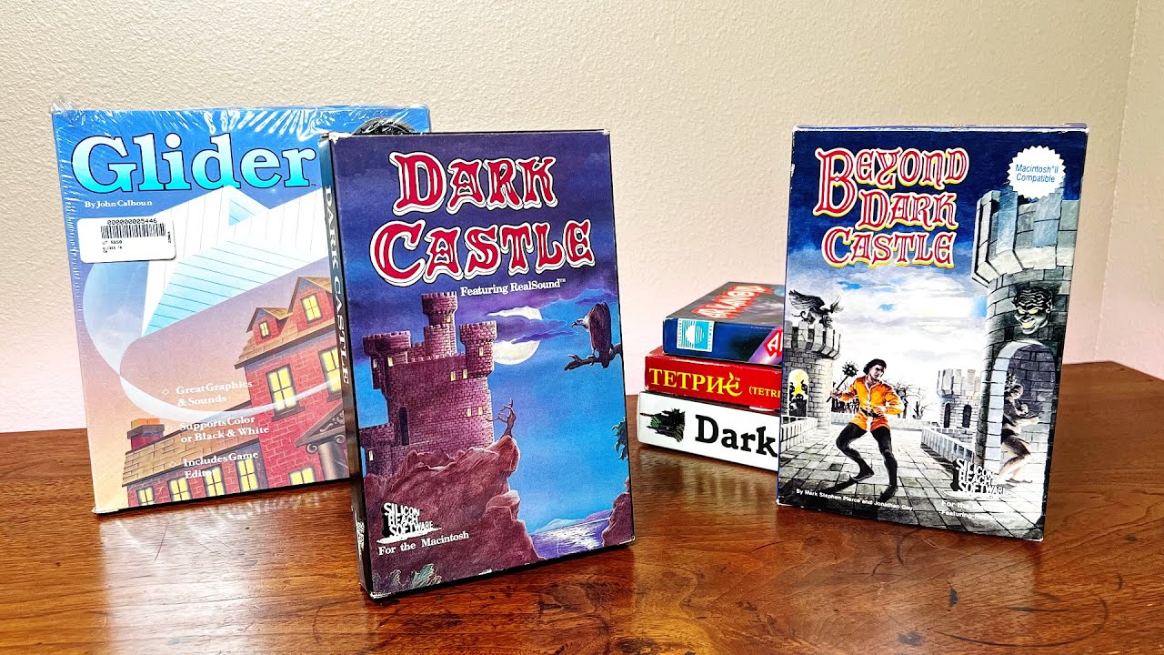 Great Boxed Mac Games in my Collection!