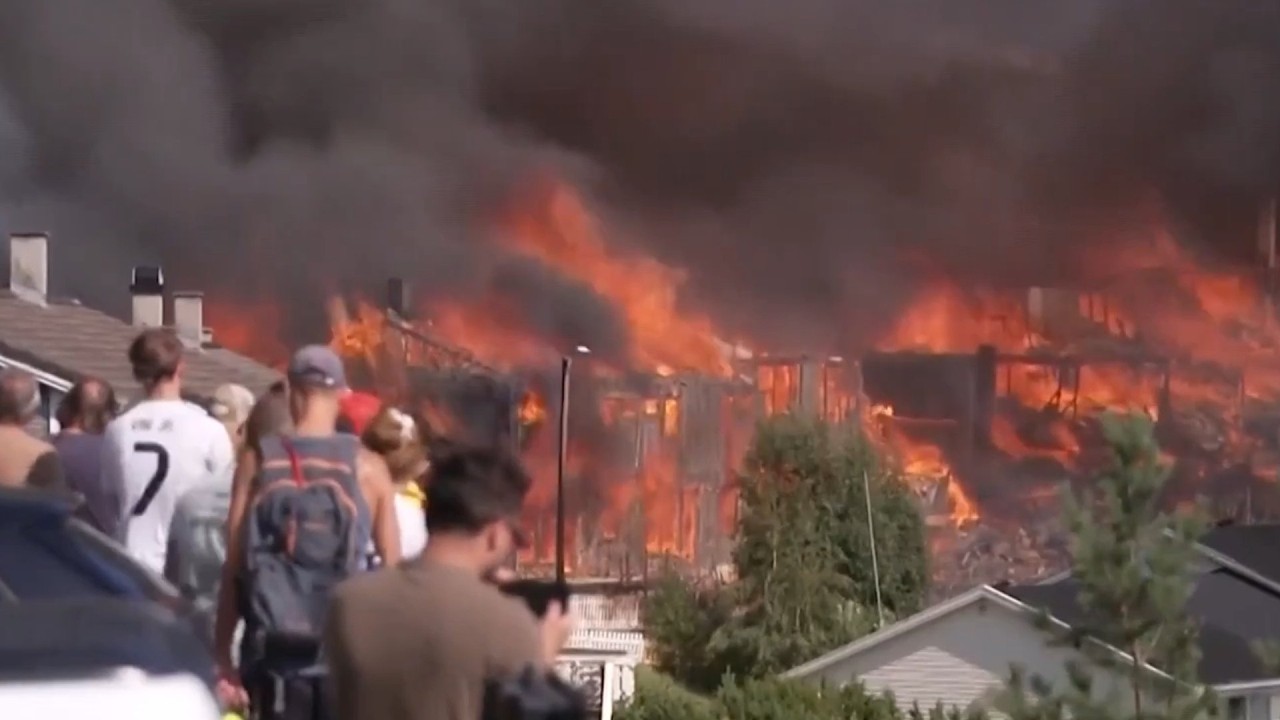 Over 100 homes lost as firefighters battle devastating Norway blaze