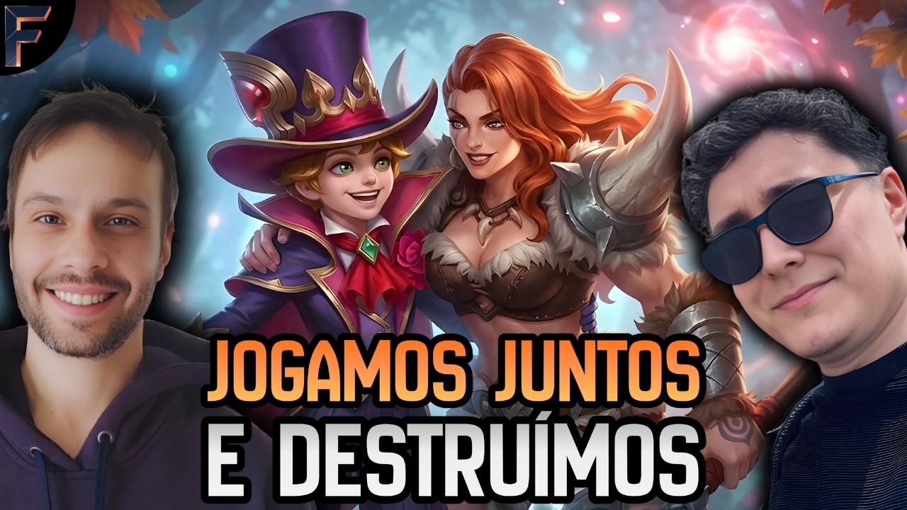 JOGUEI COM O @bufaloml NO IMORTAL - Harley Gameplay | Mobile Legends
