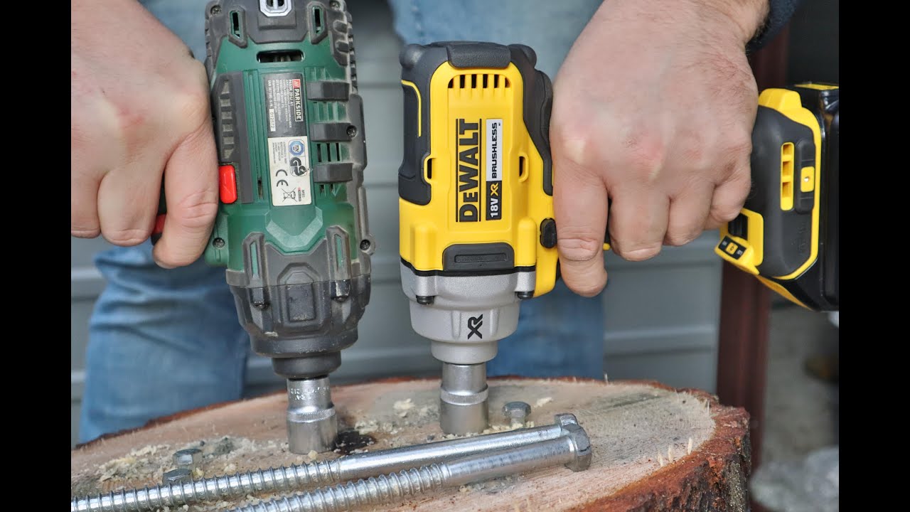 Parkside PASSK 20 Li A1 vs  DeWalt DCF894 18V -Klucze Udarowe-impact wrench-Schlagschrauber