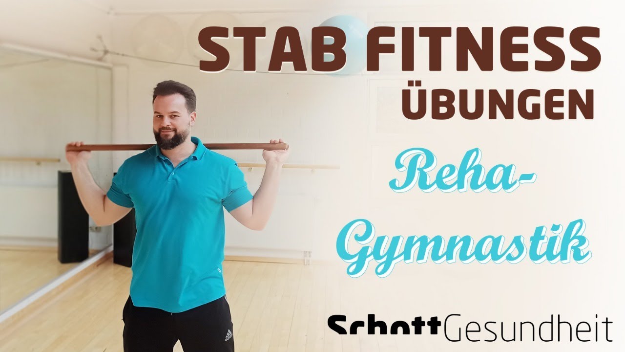 45 Min Rückentraining mit dem Stab | LIVE zum mitmachen
