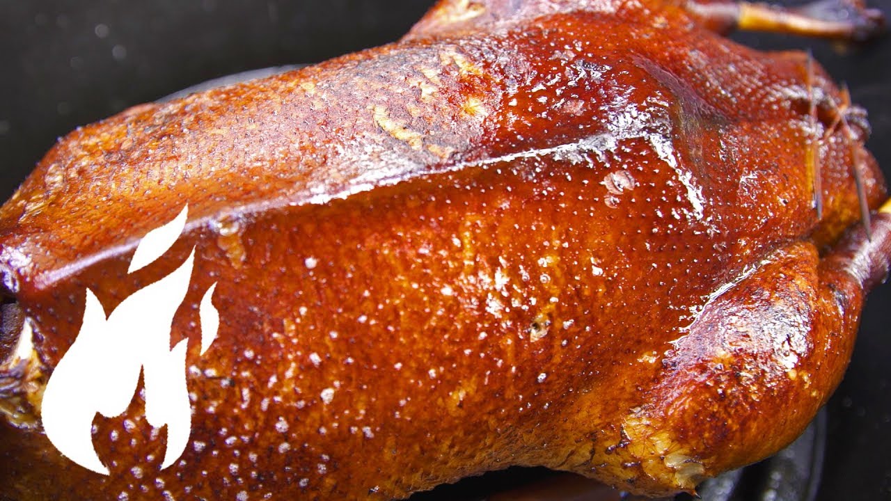 Riesen Gans im Wald zubereitet ASMR 🔥🔥🔥
