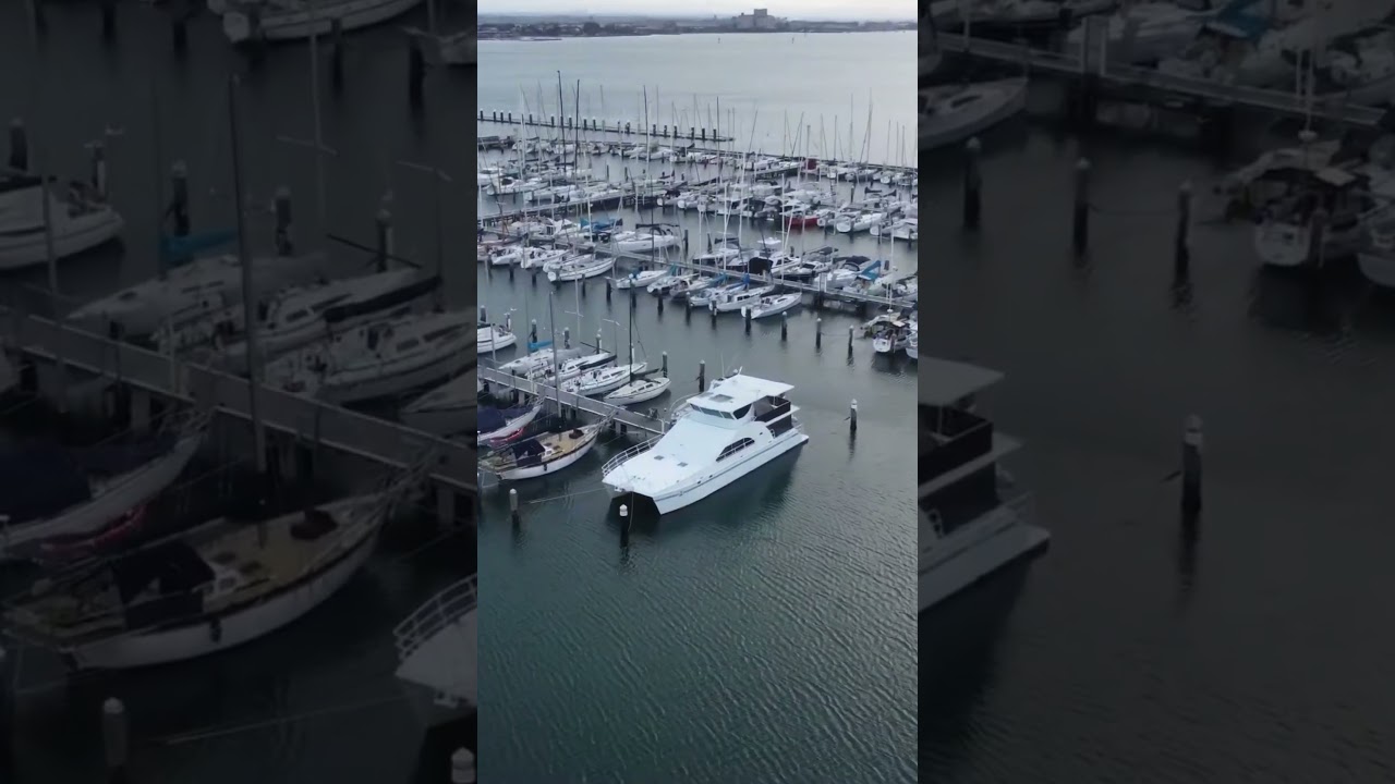 「4K空拍」澳洲 墨爾本 吉隆 Geelong Geelong Waterfront Giant Sky Wheel #dji #drone