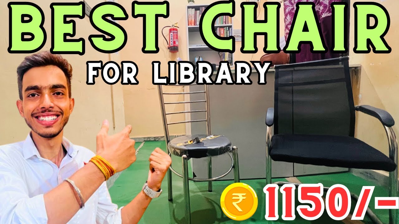 Best chair for library | library chair | Library business plan in India