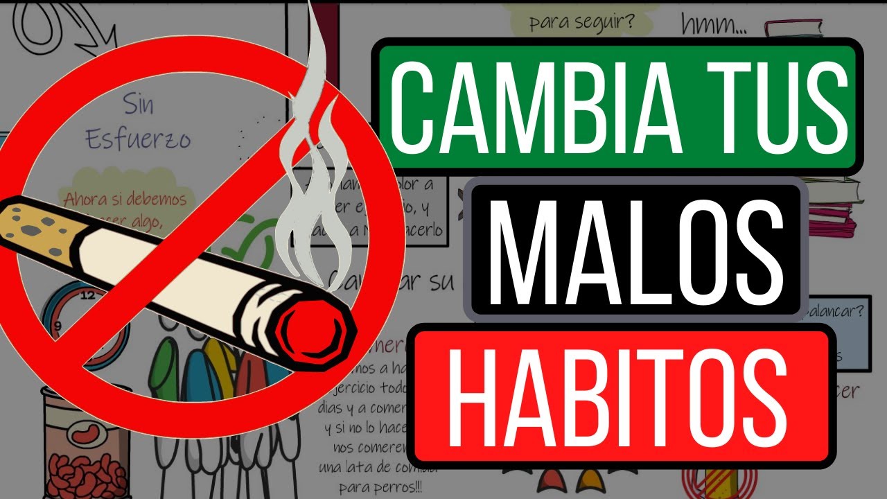 🔴 Cómo CAMBIAR HABITOS y COMPORTAMIENTOS Negativos