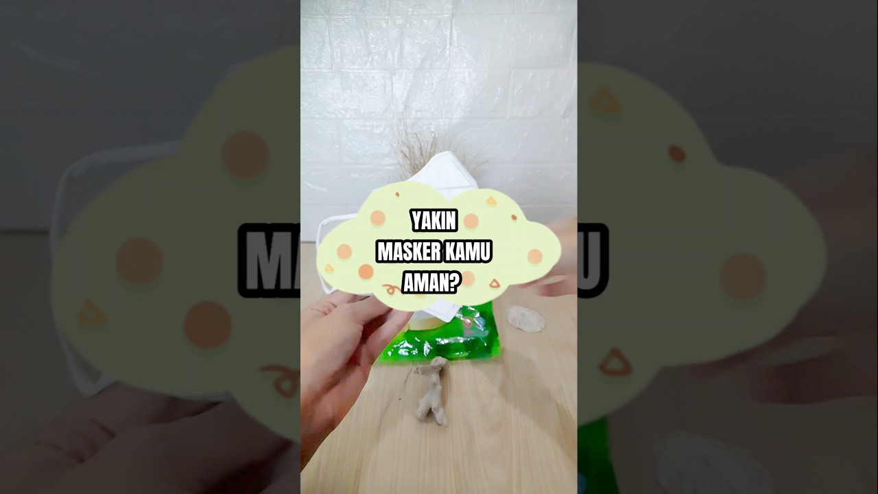 JANGAN salah pilih masker duckbill!